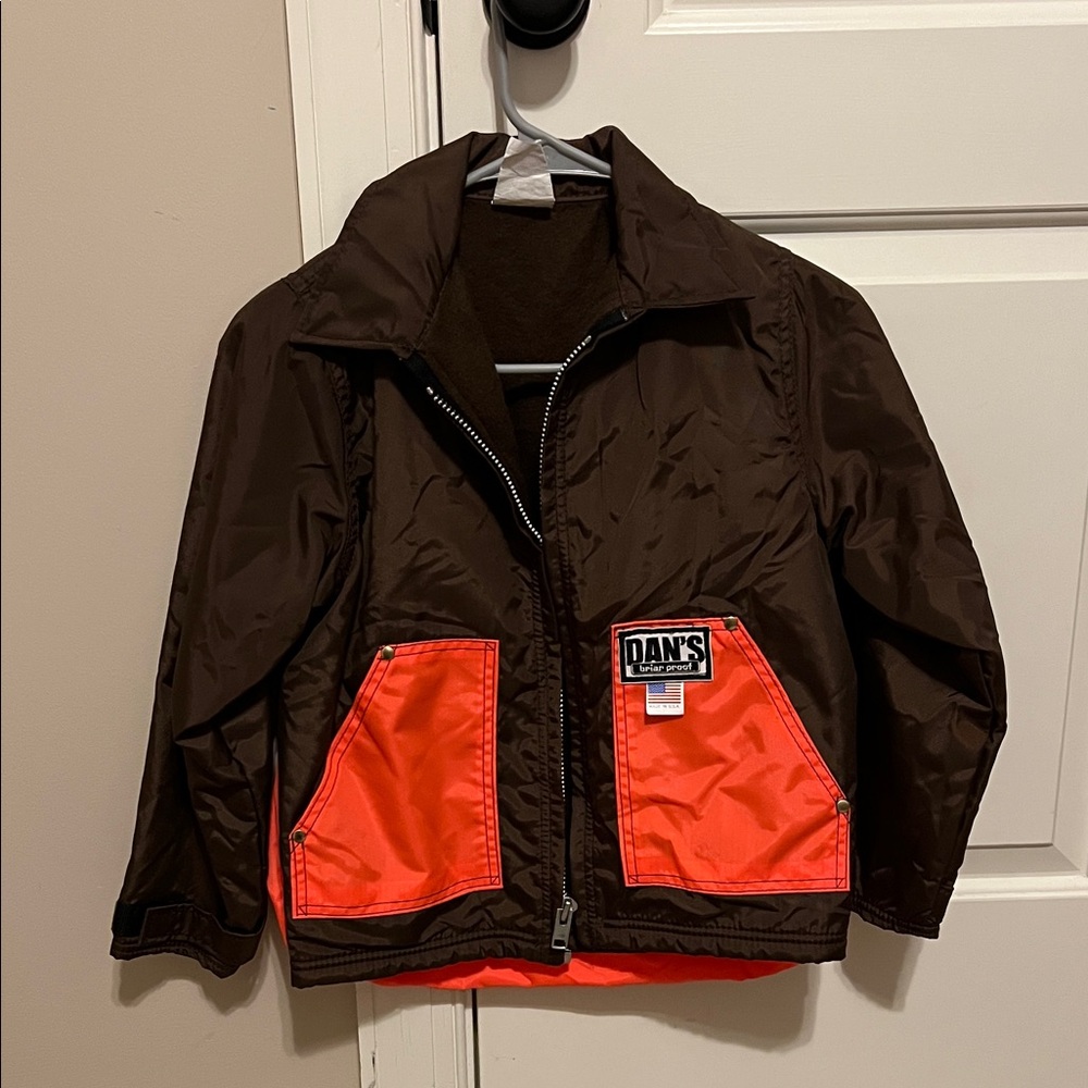 Kids Brown and Orange Jacket